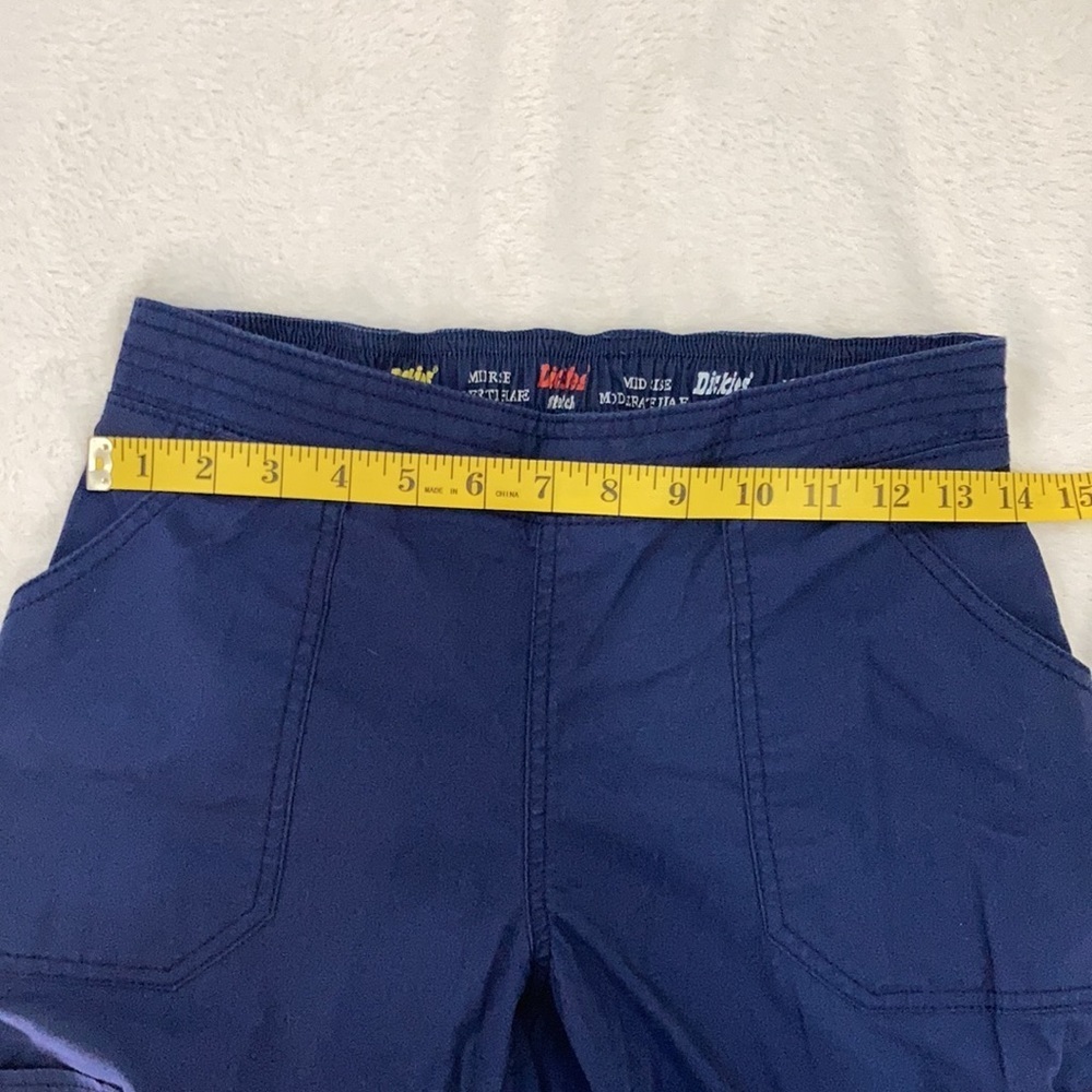 Dickies Mid Rise Moderate Flare Women’s Scrub Bottoms Size XS - Picture 5 of 6